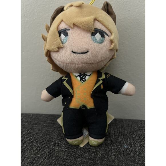 Sega Twisted Wonderland Ruggie Bucchi 6" Plush School Uniform BNWT US Seller - Picture 3 of 3